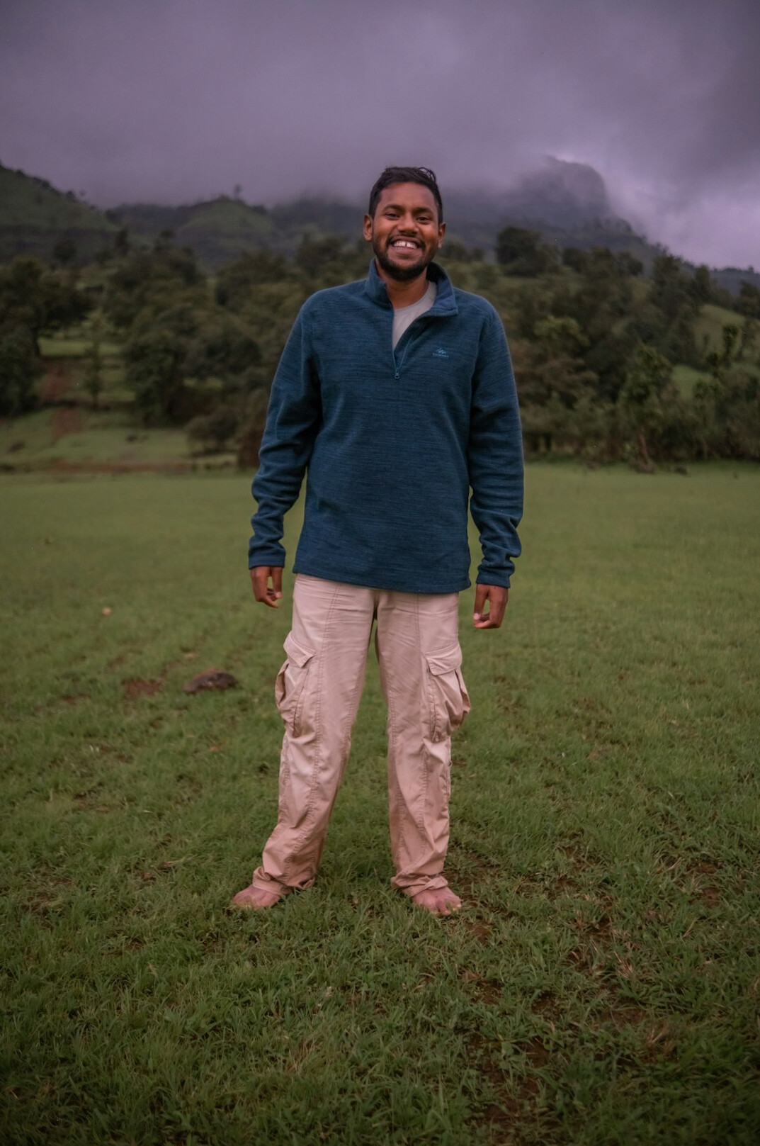 Portrait of a Chilean community liaison coordinator